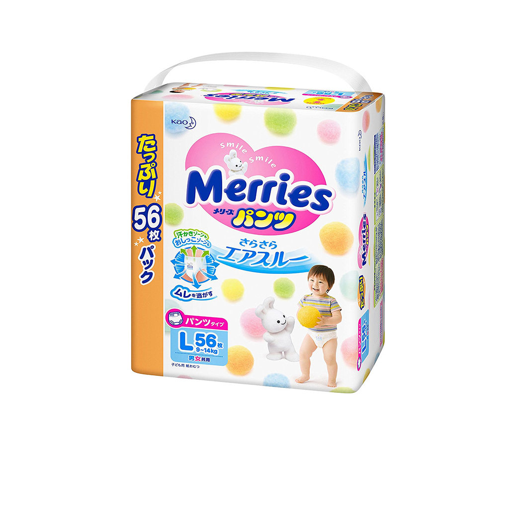 花王Merries 拉拉裤 L56片/包