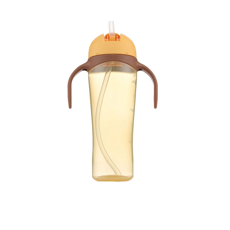 贝亲吸管杯 黄色